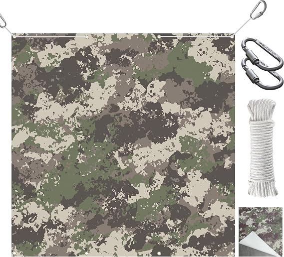 2mm 5ft10ft Camouflage Archery Target Backstop Netting