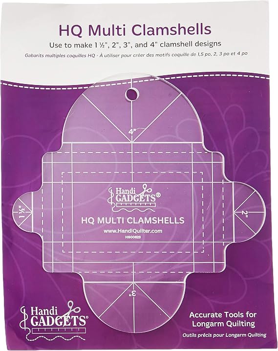Multi Clamshell Ruler