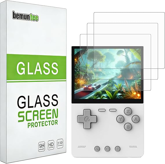 Tempered Glass 3 Pack Screen Protector For Trimui Brick,Brick Pro