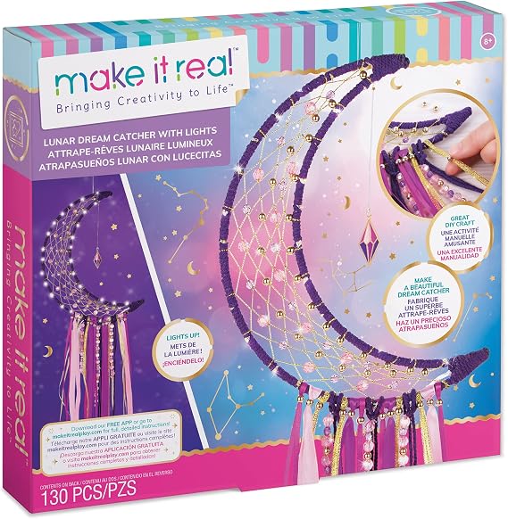 Make It Real Lunar Dream Catcher with Lights
