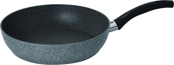 Ballarini Ballarini "Ferrara Deep Frying Pan 28cm Made in Italy" Frying Pan Compatible with Induction and Gas Stoves, With Cooking Time Notification Feature, Granitium 5-Layer Coating, Made in Italy