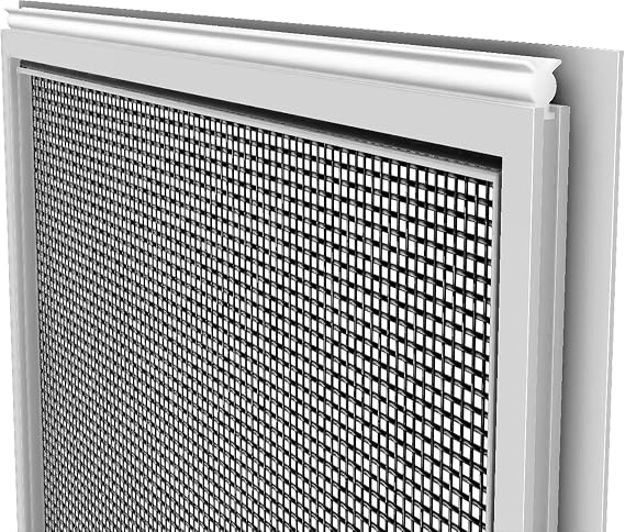 Window Screen Replacement Awning Flanged Screen (Awning-CA5). Awning Window Screen Uses Two Leaf Springs and Foam Gasket for a Superior Seal. Flanged for Sleek Fit, Wide Frame for Better Coverage