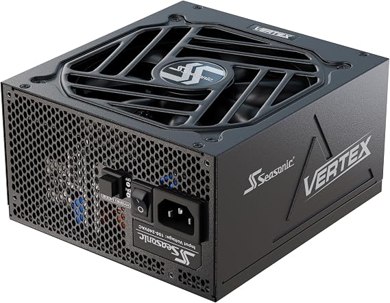 Seasonic Vertex GX-850-850W - 80+ Gold - ATX 3.0 & PCIe 5.0 Ready - Fully Modular - Premium Japanese Capacitors - Nvidia RTX 40/50 & AMD GPU Compatible