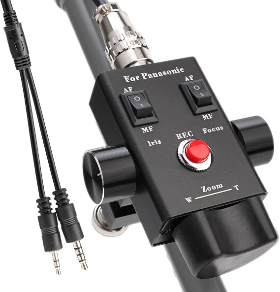 Camcorder Zoom Controller, Remote Control Zoom/Iris/Focus.