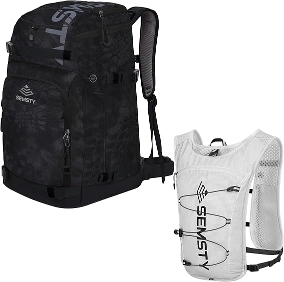 Ski Boot Bag & Hydration Hiking Vest