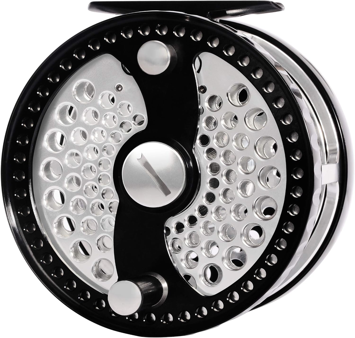 Classic Fly Fishing Reel 79 WT CNC Machined Aluminum Large Arbor Disc Drag System Salmon Fishing