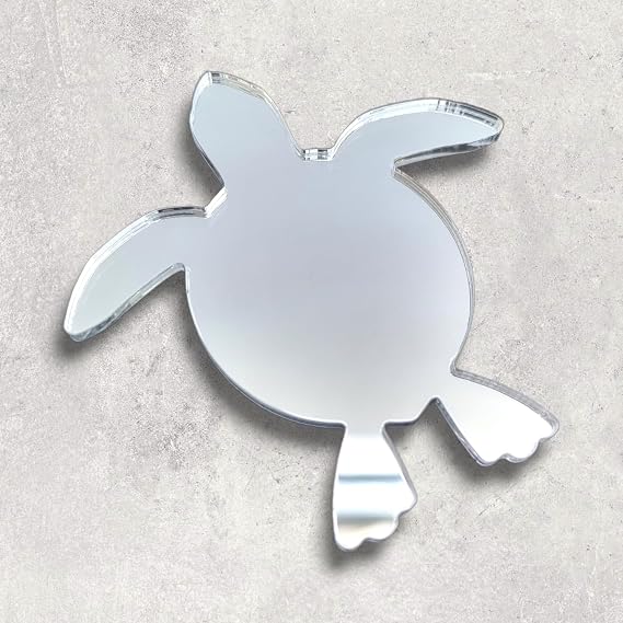 Turtle Wall Mirror - 12 x 11 cm