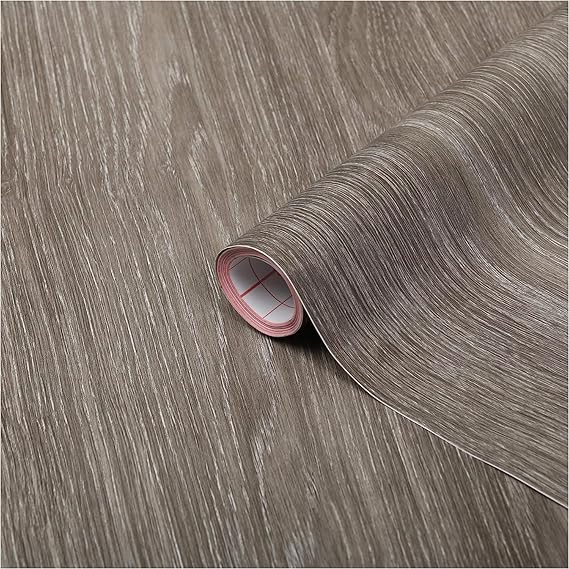 d-c-fix 346-0587 Decorative Self-Adhesive Film, Oak Sheffield Pearl, 17" x 78" Roll