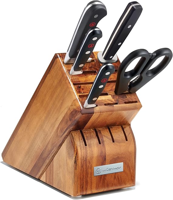 WUSTHOF Classic 6-Piece Knife Block Set