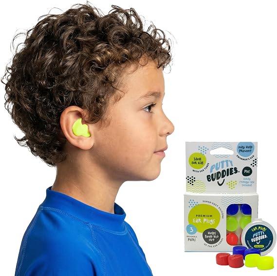 Putty Buddies Original Swimming Earplugs (3 Pair)