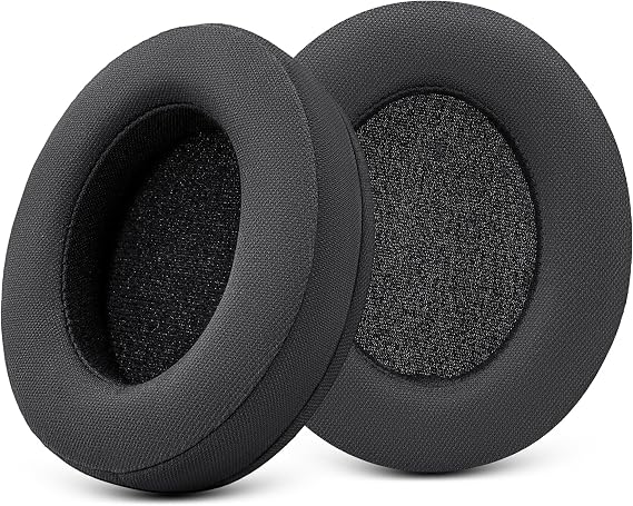 GEVO Ear Pads Replacement Compatible for Philips SHP9500/SHP9500S Over-Ear Headphones, Earpads Ear Cushions for SHP9500/SHP9500S with Memory Foam and Noise Isolation (Mesh Black)