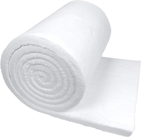 Lynn Manufacturing 1.5" Thick, Superwool Plus Insulation, Morgan Thermal Ceramics, 2200F Rated, 8 Lb. Density, 24" Wide, 15 Ft. Long, Ceramic Fiber Alternative, Safer Kaowool, 8SPV2