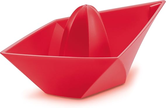 Koziol lemon squeezer Ahoi, thermoplastic, raspberry red, 10 x 20 x 8.3 cm