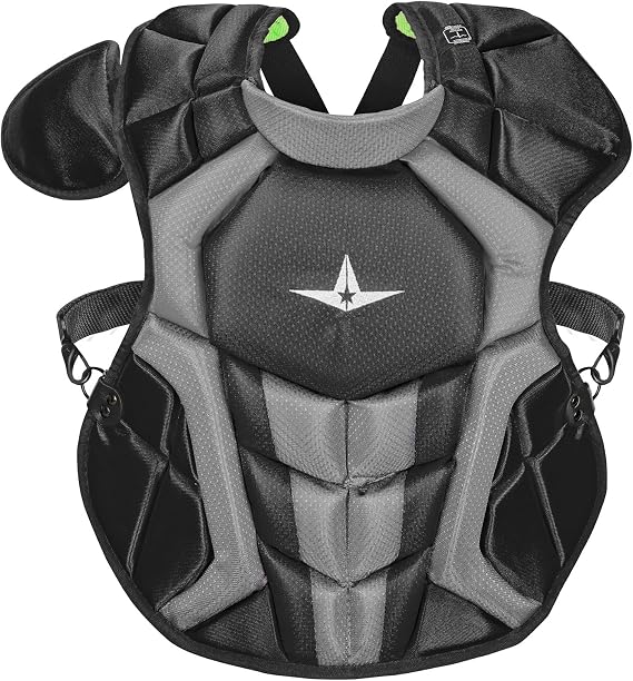 All Star S7 Axis NOCSAE Certifed Baseball Catcher's Chest Protector - Ages 12-16