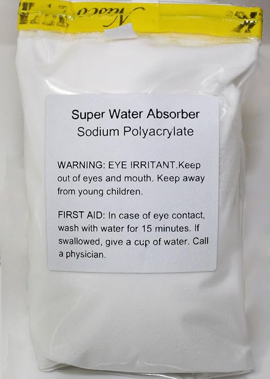 Sodium Polyacrylate Super Absorbent Polymer 35 Grams Refill Pack