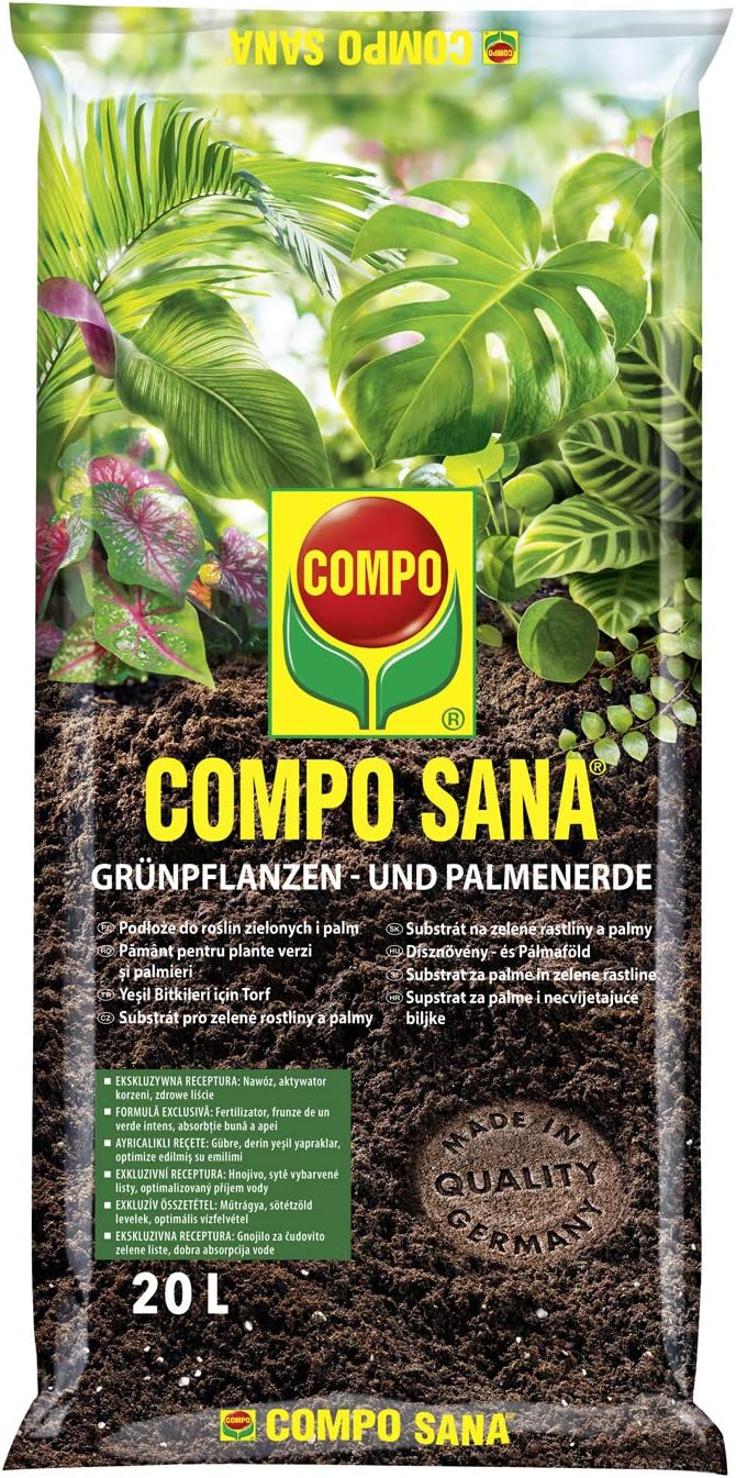 COMPO Sana 1451 Yeşil Bitkiler için Toprak, 20lt