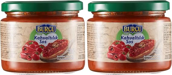 Burcu Gıda 320 Gr Kahvaltılık Sos Tatlı 2li paket