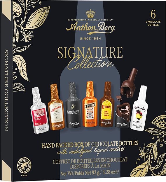 Anthon Berg 6 Chocolate Liqueurs, 93 g (Pack of 1)