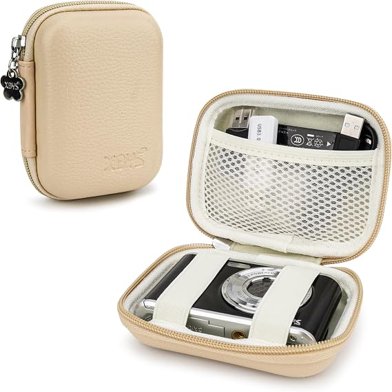 Veki Digital Camera Case Compatible with KODAK PIXPRO FZ45 FZ55, Khaki