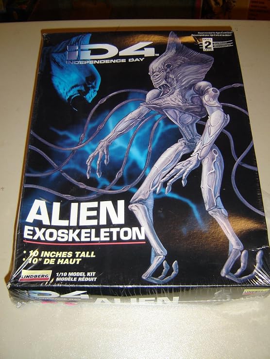 iD4 Independence Day Alien Endoskeleton Model Kit
