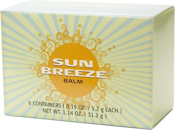 Sunbreeze Balm, 6/.19 oz. Small Balms