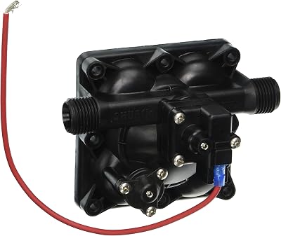SHURFLO 94-801-01 Model 4048 Complete Upper Housing, Black
