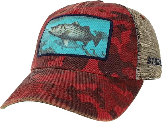 Striped Bass Trucker Hat - Legacy Old Favorite Trucker