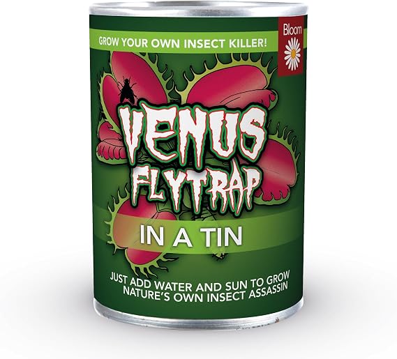 Venus Fly Trap and Sundew Plant in a Tin | Grow Your Own Plant Kit