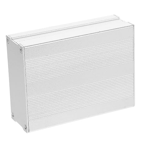 Electronics Enclosure Box Metal Junction Case for Versatile Project Applications Weather-resistant Design for Electronics and Performance