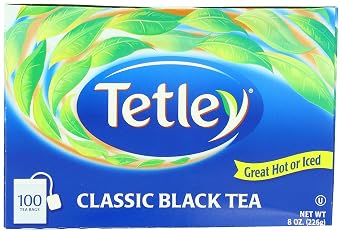 Tetley Inc Tea Bags, 100 Ct