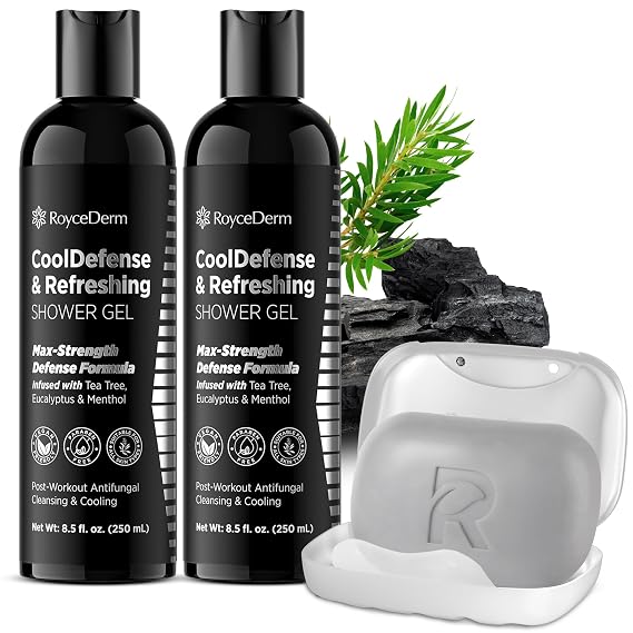 Roycederm Cool Defense & Refreshing Shower Gel & Soap