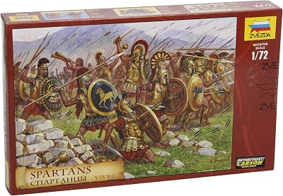 Zvezda Models 172 Spartans The Greek Warriors