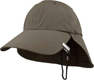 Juniper Outdoor Taslon UV Cap with Flap