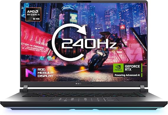 ASUS ROG Strix 16 G614PH Gaming Laptop | 16.0" WUXGA 165Hz Screen | AMD Ryzen 9-8940HX | NVIDIA GeForce RTX 5050 | 16GB RAM | 1TB SSD | 4-Zone Backlit Keyboard | 3 Month Xbox Game Pass | Windows 11