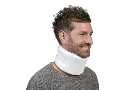 3" Foam Cervical Collar, Brand, White -FP10003