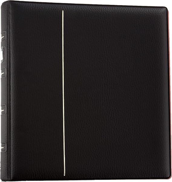 Pardo 75001 - Universal Numismatist Folder, Black Leatherette,