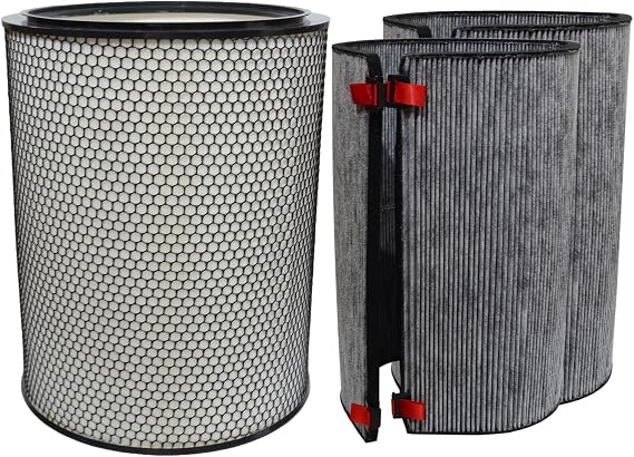 PUREBURG Replacement Filter Compatible with Dyson BP03 BP04 & BP06 Purifier Big+Quiet Formaldehyde Extra Large, 3 Piece Pack