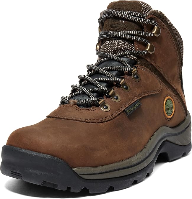 Timberland Men's White Ledge Mid WP Chukka Boat, Brown, 9.5 UK