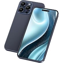 Fake Phone Model [Without Logo] Dummy Display Non-Working Replica Phone Toy for 15 Plus/Pro/Pro Max (for 15 Pro Max Blue Colour Screen)