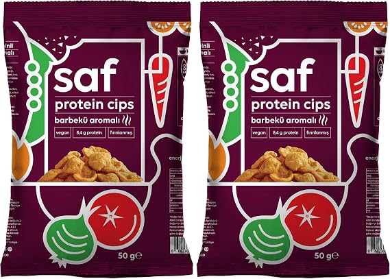 pure BBQ Flavored Protein Chips 50g 2 pack