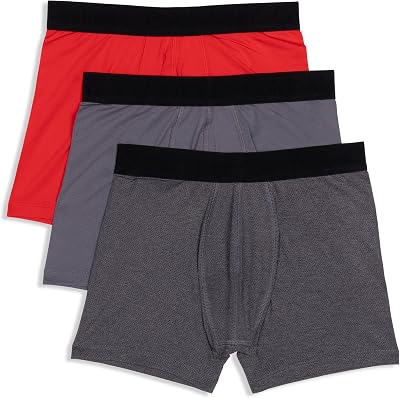 Calvin Klein Kids Boys Performance Boxer Brief Underwear 3-pack