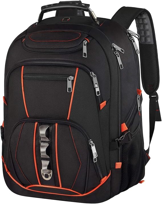Travel Laptop Backpack,Extra Large 18.4 inch Gaming Laptop Backpacks,Big Capacity TSA Friendly RFID Anti Theft Pocket College unisex Heavy Duty Computer bag, 21.5*16.3*9.9 inch