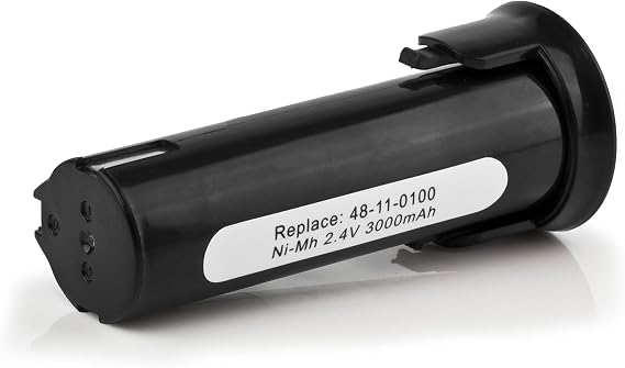 ExpertPower 2.4v 3000mAh NiMh Extended Power Tool Battery for Milwaukee 48-11-0100 6538-1 6539-1 6539-6 6540-1 6545-6 6546-1 6546-6 6547-1 6547-22 6550-20