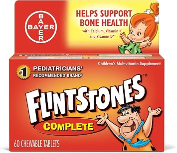 Flintstones Vitamins Complete Multivitamin Chewables - 60 ct BY-001