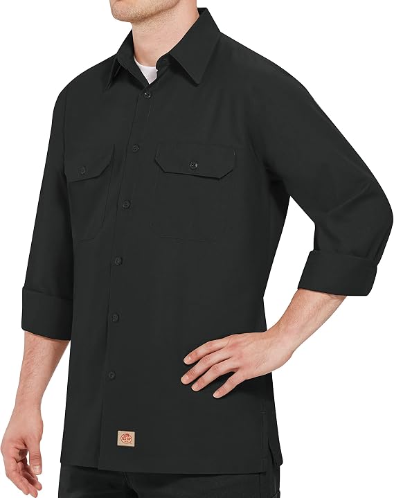 Red Kap Men's RK Solid Rip Stop Shirt