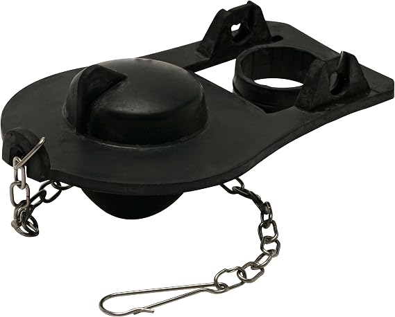 Fluidmaster 506 2-Inch Universal Flexible Frame Toilet Flapper , Black