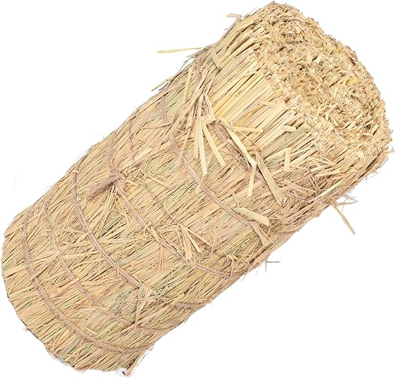 Zerodeko Decorative Straw Bale, Natural Hay Bales Dry Grass Bales Blocks Thanksgiving Fall Harvest Autumn Decorations for Garden Yard Lawn Farm Accessories