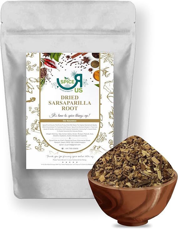 Dried Sarsaparilla Roots, Premium Quality 50g-950g (50g)