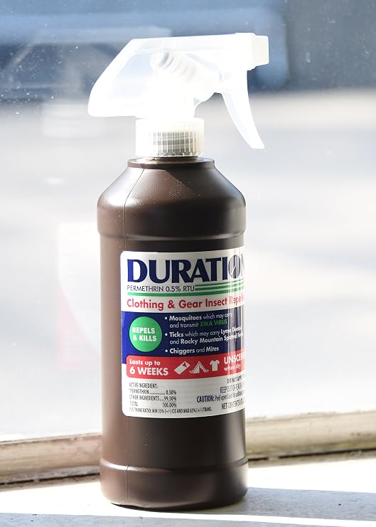 Duration 0.5% Permethrin Clothing Insecticide Trigger Spray (16 Oz)