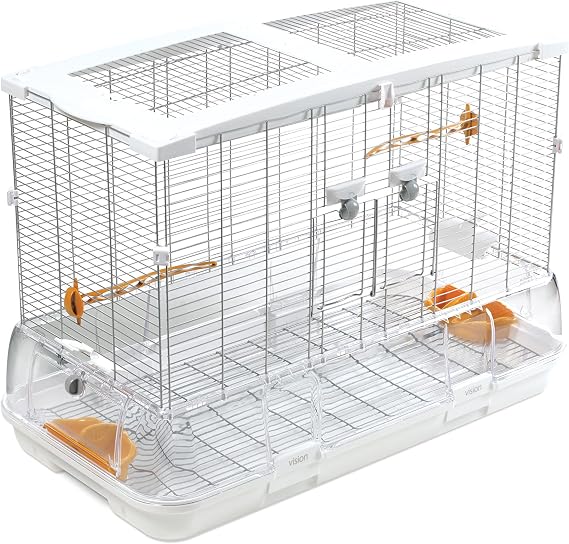 Vision L01 Wire Bird Cage, Bird Home for Parakeets, Finches and Canaries, Large